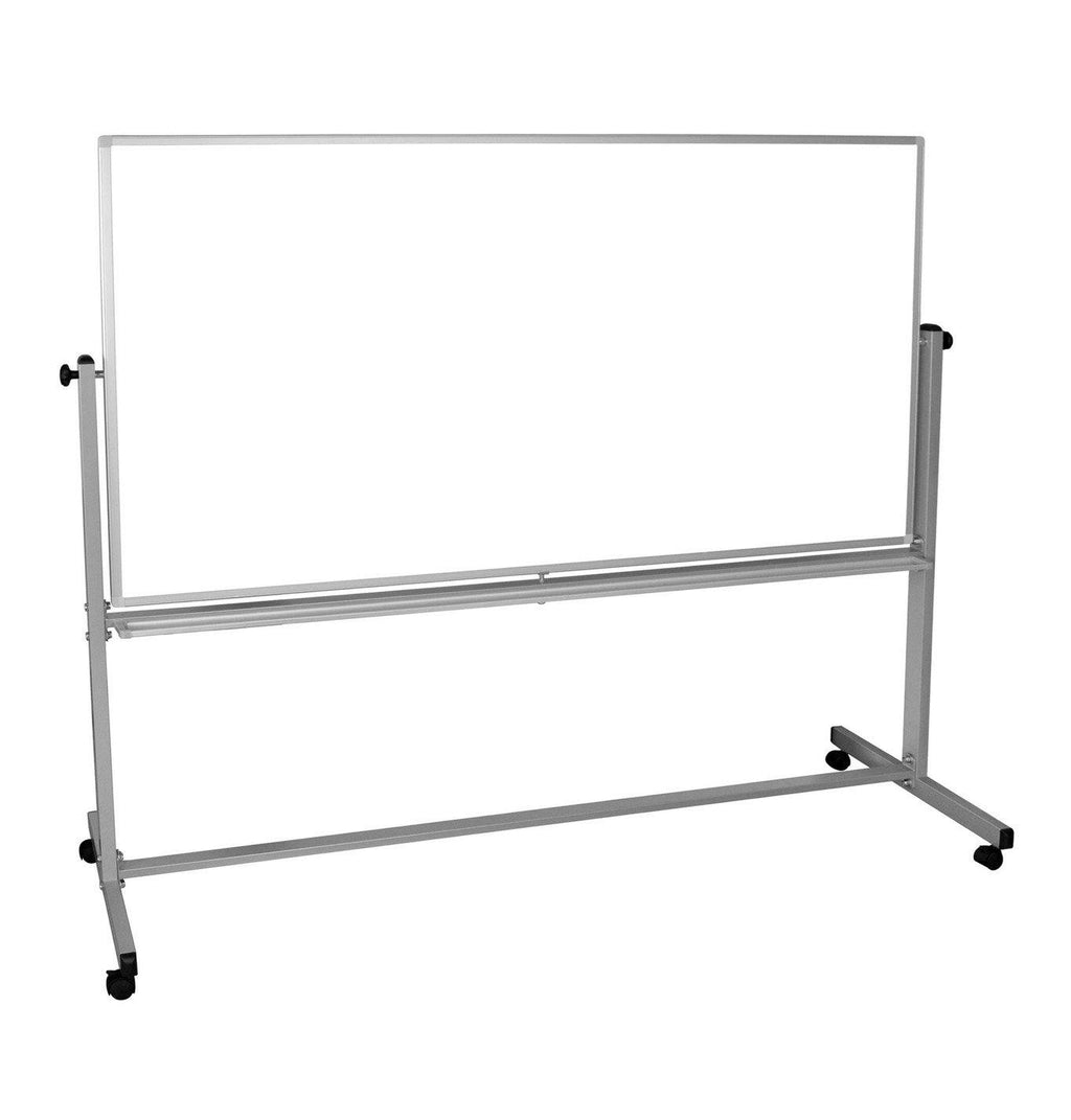 Luxor Reversible Magnetic Mobile 72x40 Whiteboard/