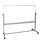 Luxor Reversible Magnetic Mobile 72x40 Whiteboard/