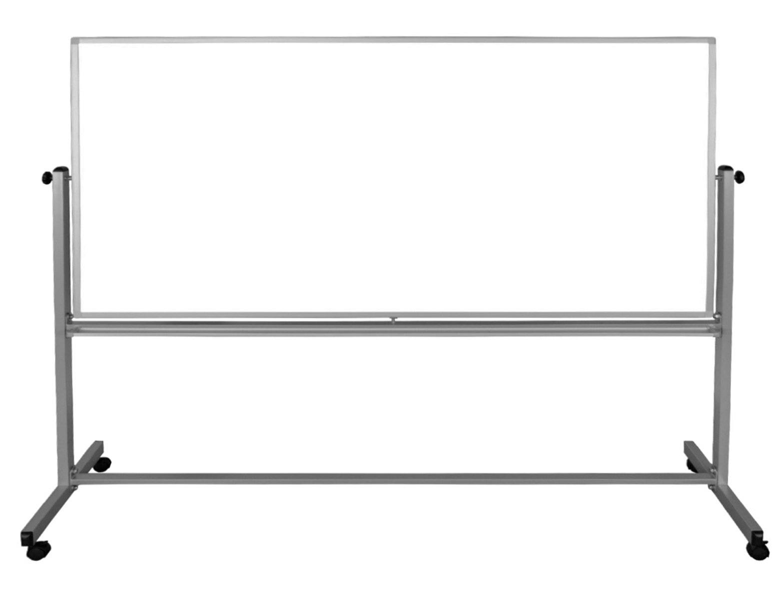 Luxor Reversible Magnetic Mobile 96x40 Whiteboard/