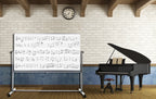 Luxor Reversible Mobile Magnetic 72x48 Magnetic Music