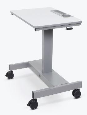 Luxor Sit Stand Desk with Crank Handle