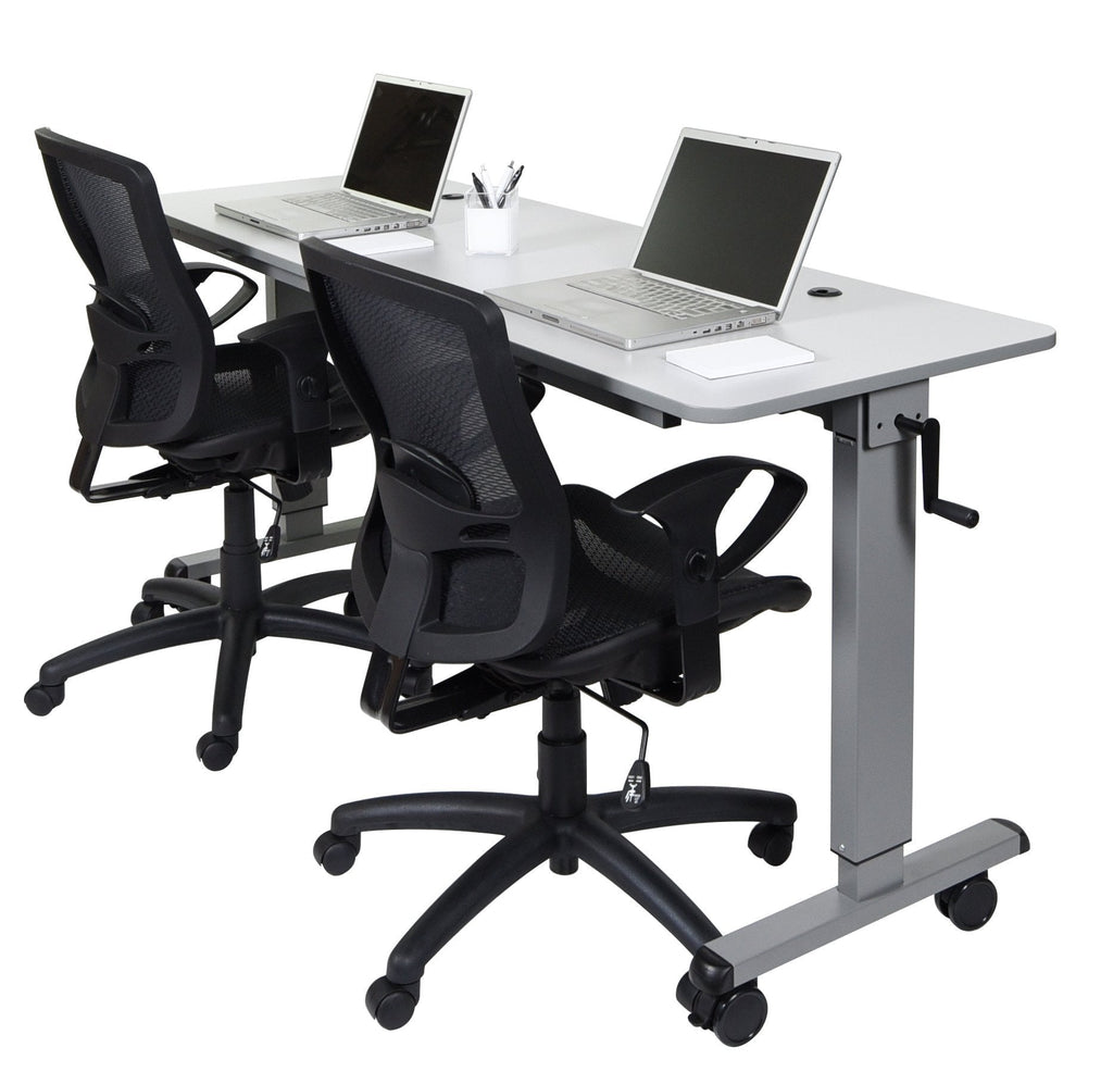 Luxor STAND-NESTC-60 is a 60’’ Adjustable flip top Table
