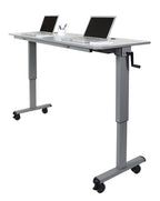 Luxor STAND-NESTC-60 is a 60’’ Adjustable flip top Table