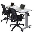 Luxor STAND-NESTC-60 is a 60’’ Adjustable flip top Table