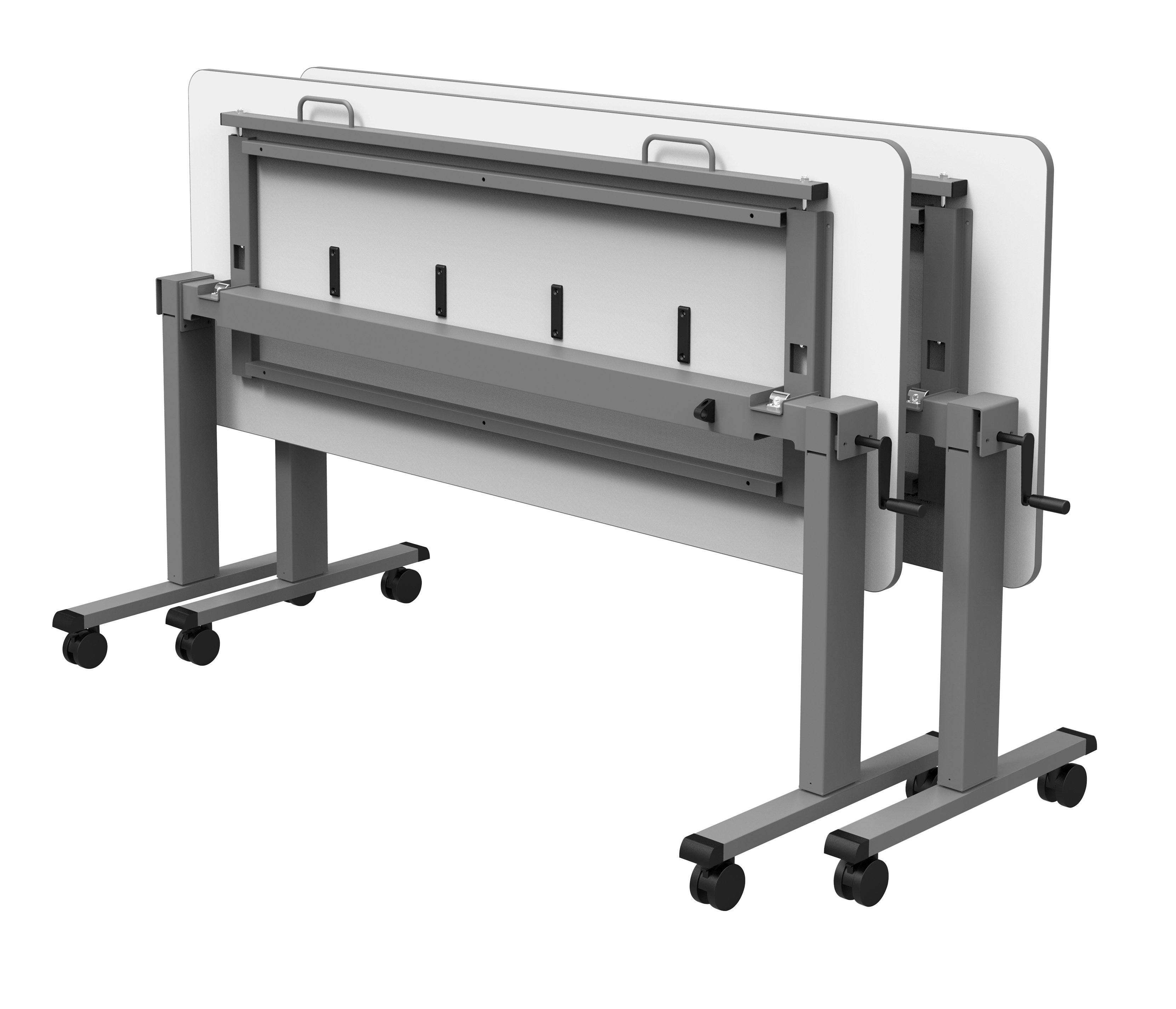 Luxor STAND-NESTC-60 is a 60’’ Adjustable flip top Table