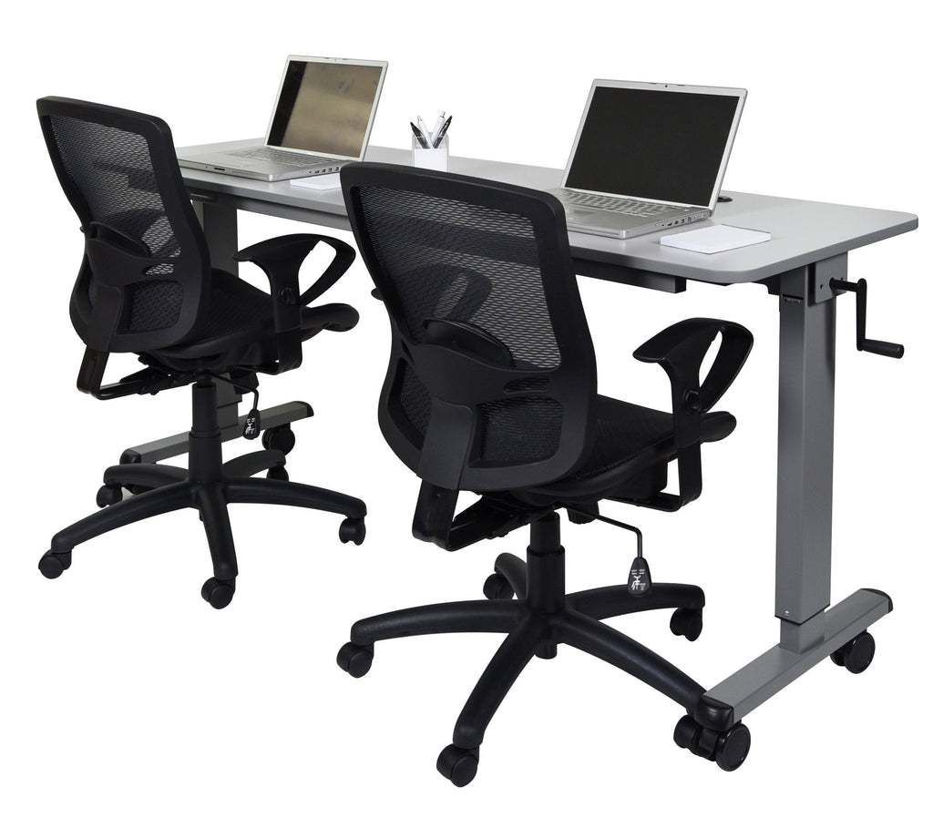 Luxor STAND-NESTC-72 is a 72’’ Adjustable flip top Table