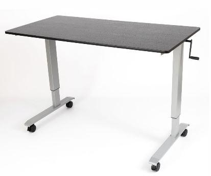 Luxor STAND-SD32-F - 32" Desktop Standing Desk With Foldable Legs.