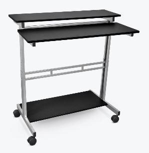 Luxor Stand Up Desk - Black