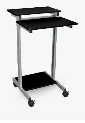 Luxor Stand Up Presentation Station - Walnut