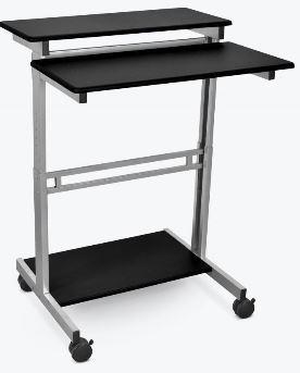 Luxor Stand Up Workstation - Black