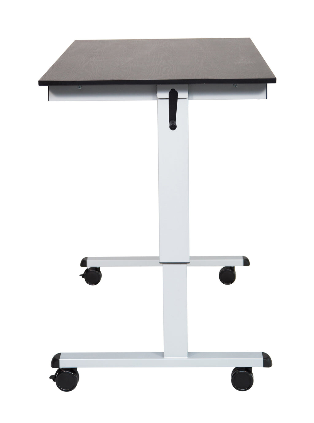Luxor STANDCF48-AG/BO Crank Adjustable Stand Up Desk