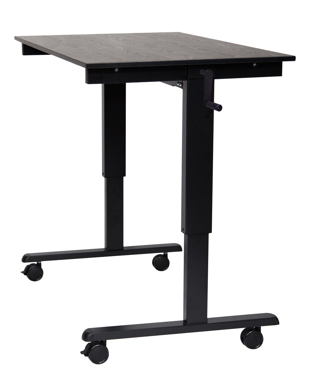 Luxor STANDCF48-BK/BO Crank Adjustable Stand Up Desk