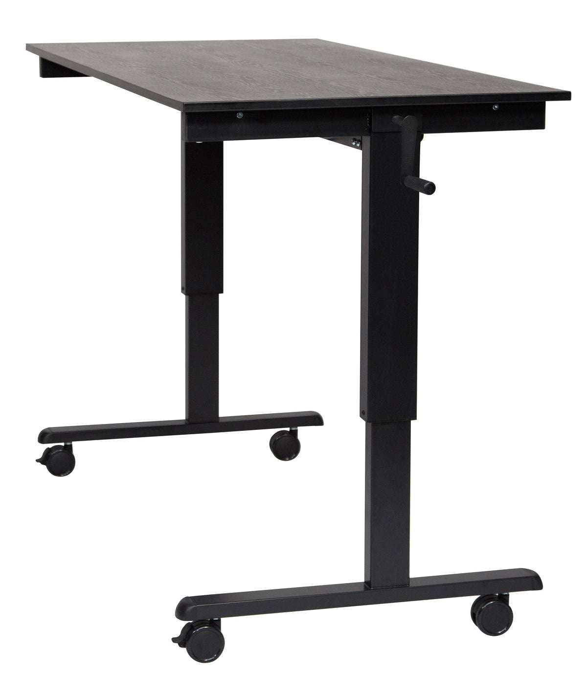 Luxor STANDCF60-BK/BO Crank Adjustable Stand Up Desk