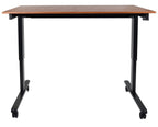 Luxor STANDCF60-BK/TK Crank Adjustable Stand Up Desk