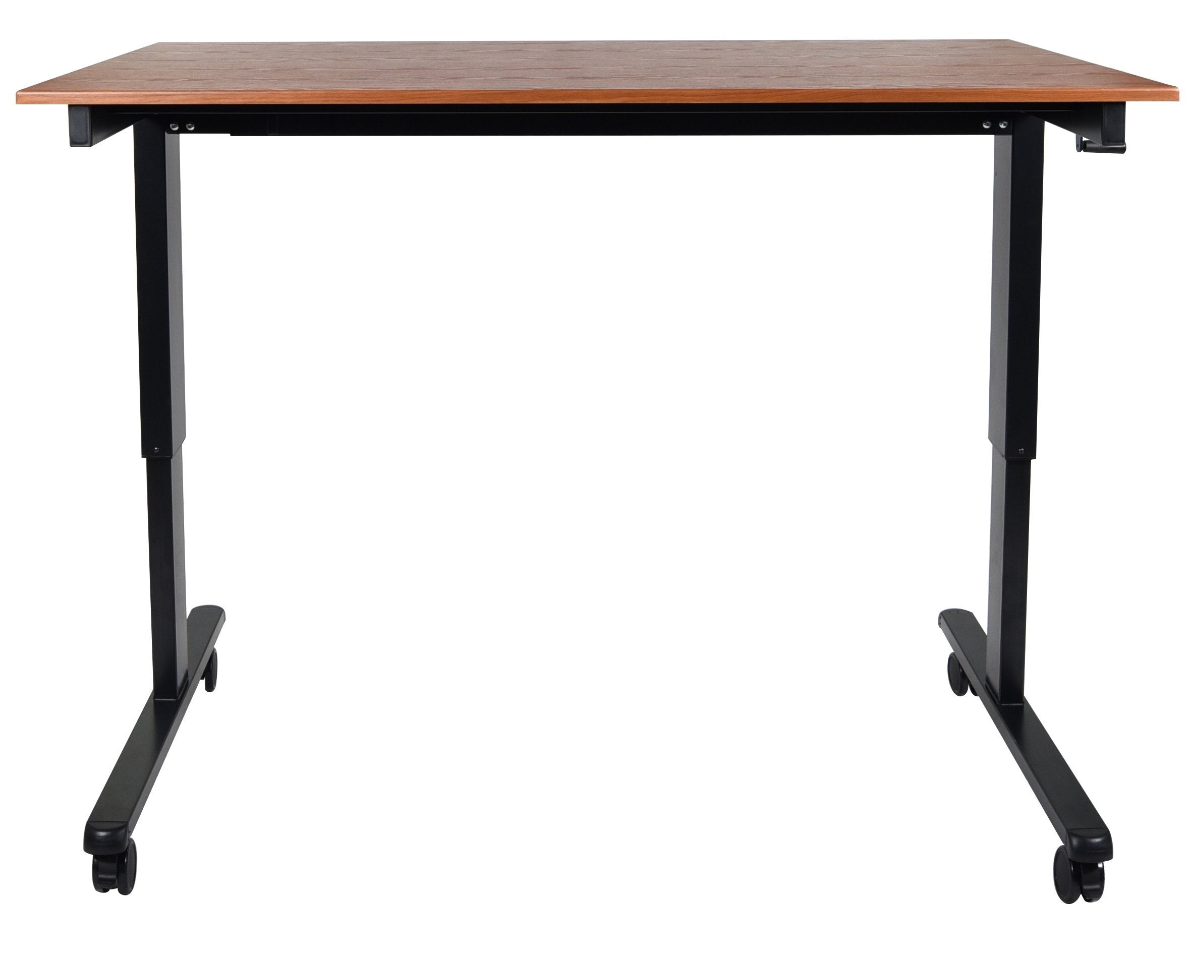 Luxor STANDCF60-BK/TK Crank Adjustable Stand Up Desk