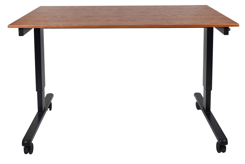 Luxor STANDCF60-BK/TK Crank Adjustable Stand Up Desk