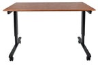 Luxor STANDCF60-BK/TK Crank Adjustable Stand Up Desk