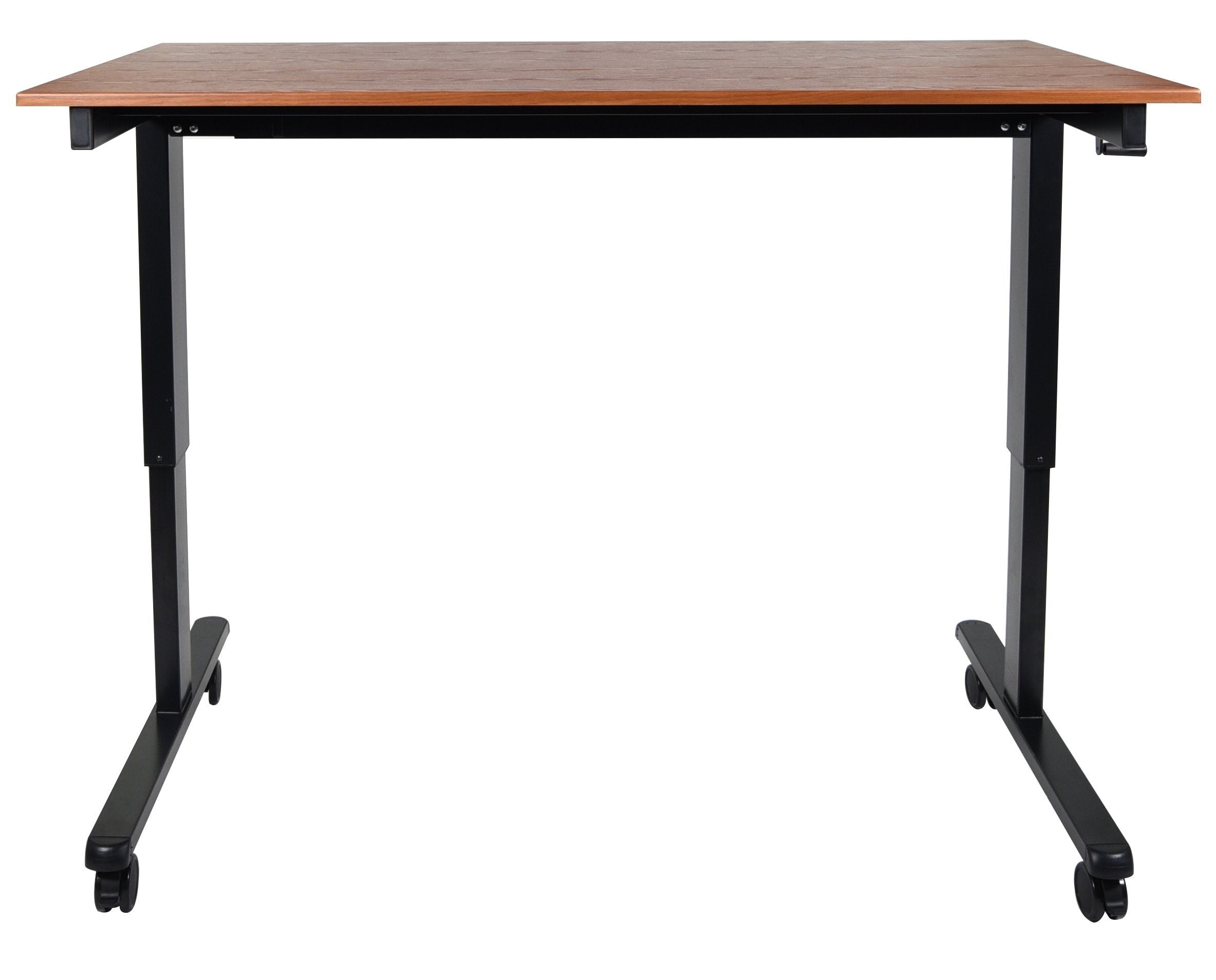Luxor STANDCF60-BK/TK Crank Adjustable Stand Up Desk