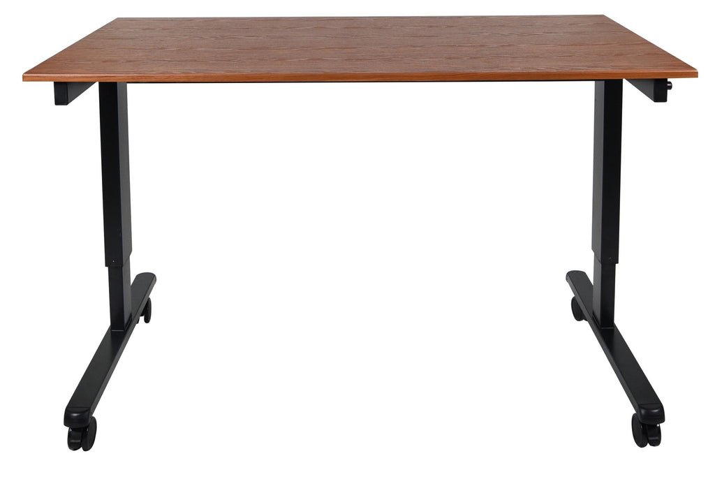 Luxor STANDCF60-BK/TK Crank Adjustable Stand Up Desk