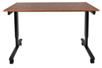Luxor STANDCF60-BK/TK Crank Adjustable Stand Up Desk