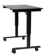 Luxor STANDE-48 48’’ Electric Standing Desk Black/Black
