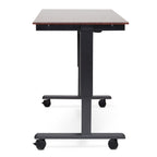 Luxor STANDE-48 48’’ Electric Standing Desk Black/Walnut