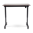 Luxor STANDE-48 48’’ Electric Standing Desk Black/Walnut