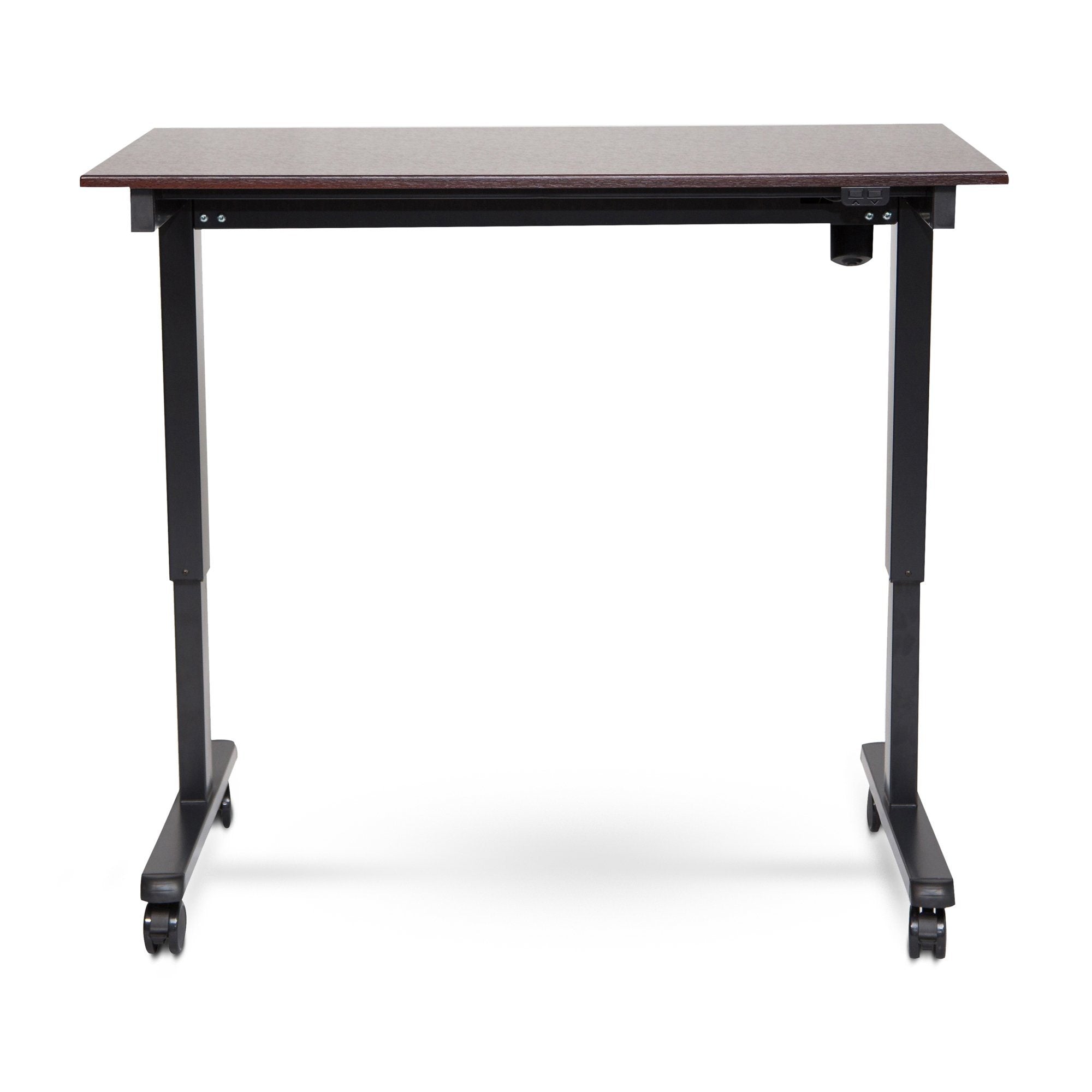 Luxor STANDE-48 48’’ Electric Standing Desk Black/Walnut