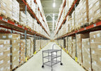 Luxor Three-Shelf Collapsible Wire Utility Cart