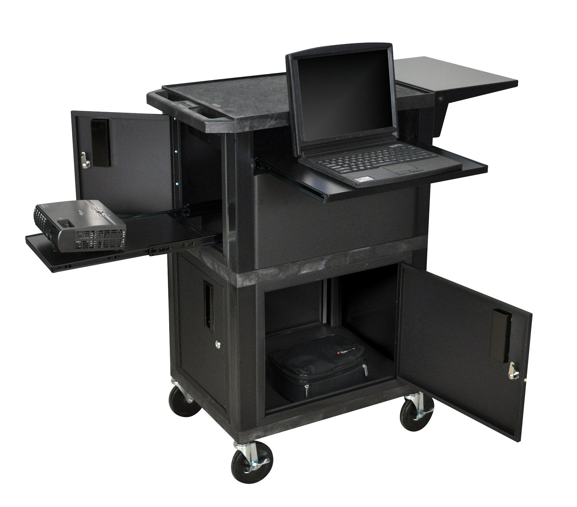 Luxor Tuffy Black Presentation Station