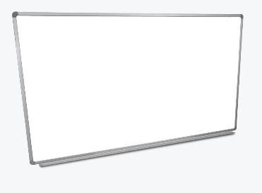 Luxor Wall-mounted whiteboards 72’’ x 40’’