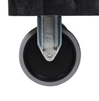 Luxor XLC11-B two shelf heavy-duty utility cart
