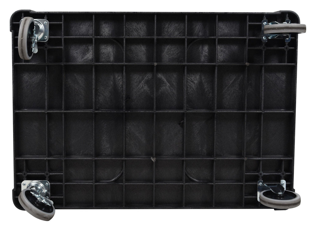 Luxor XLC11-B two shelf heavy-duty utility cart