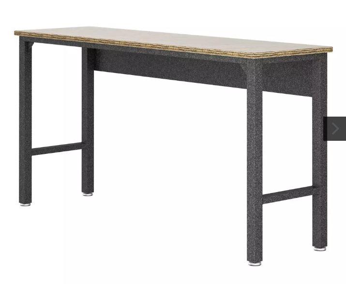 Manhattan Comfort Fortress Garage Table - Grey