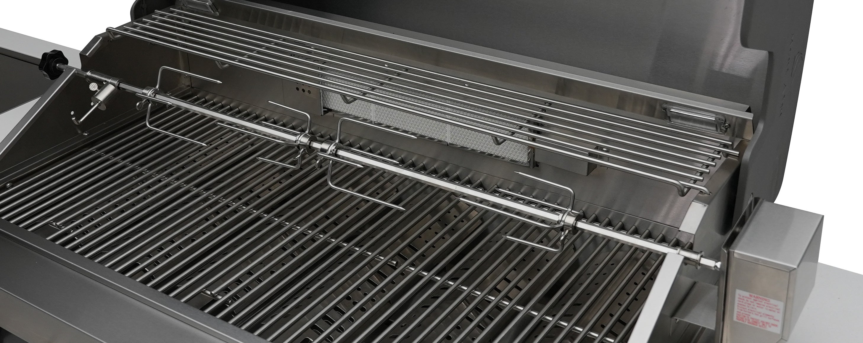 Mont Alpi 805 Deluxe 45 Degree Propane Gas Island Grill W/