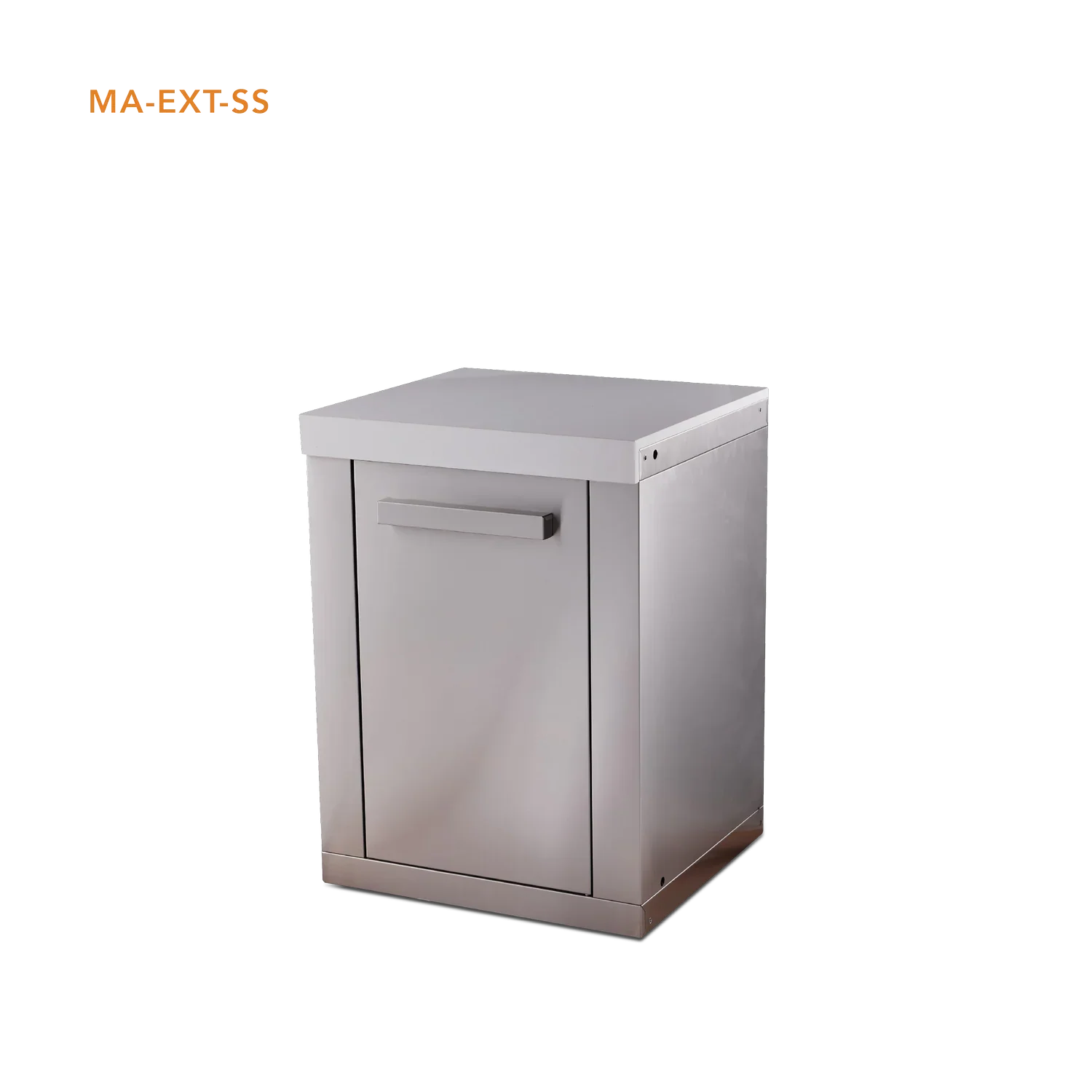 Mont Alpi MA-EXT-SS Extra Storage Cabinet Module Stainless
