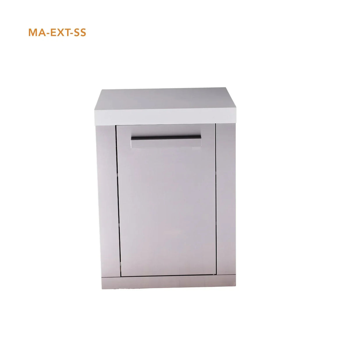 Mont Alpi MA-EXT-SS Extra Storage Cabinet Module Stainless