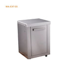 Mont Alpi MA-EXT-SS Extra Storage Cabinet Module Stainless