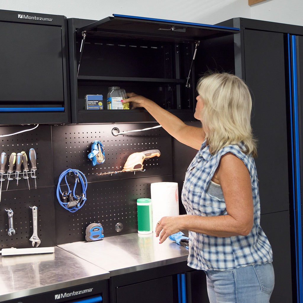 Montezuma 1-Door Wall Cabinet - garage storage