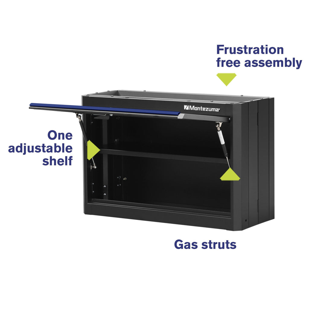 Montezuma 1-Door Wall Cabinet - garage storage