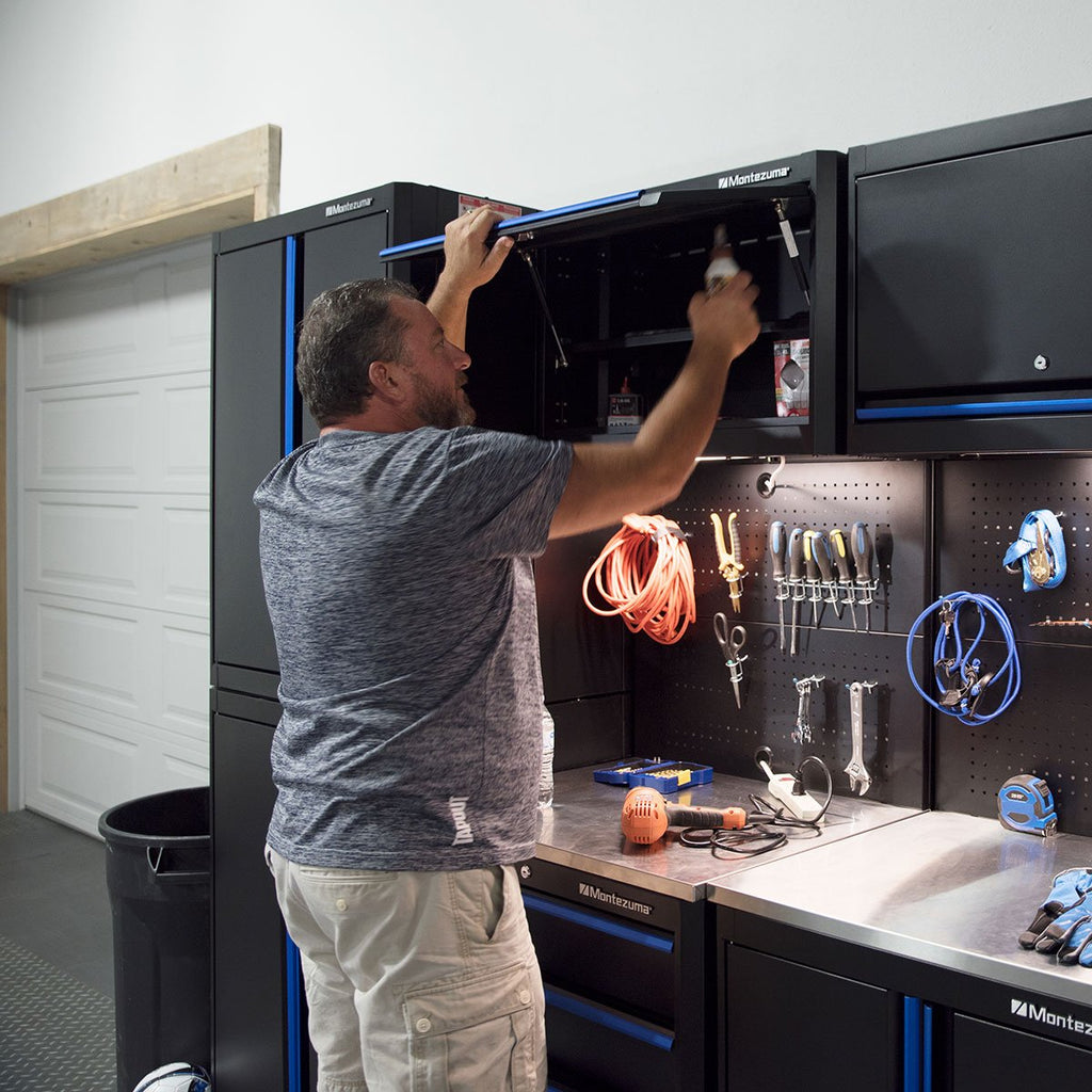 Montezuma 1-Door Wall Cabinet - garage storage