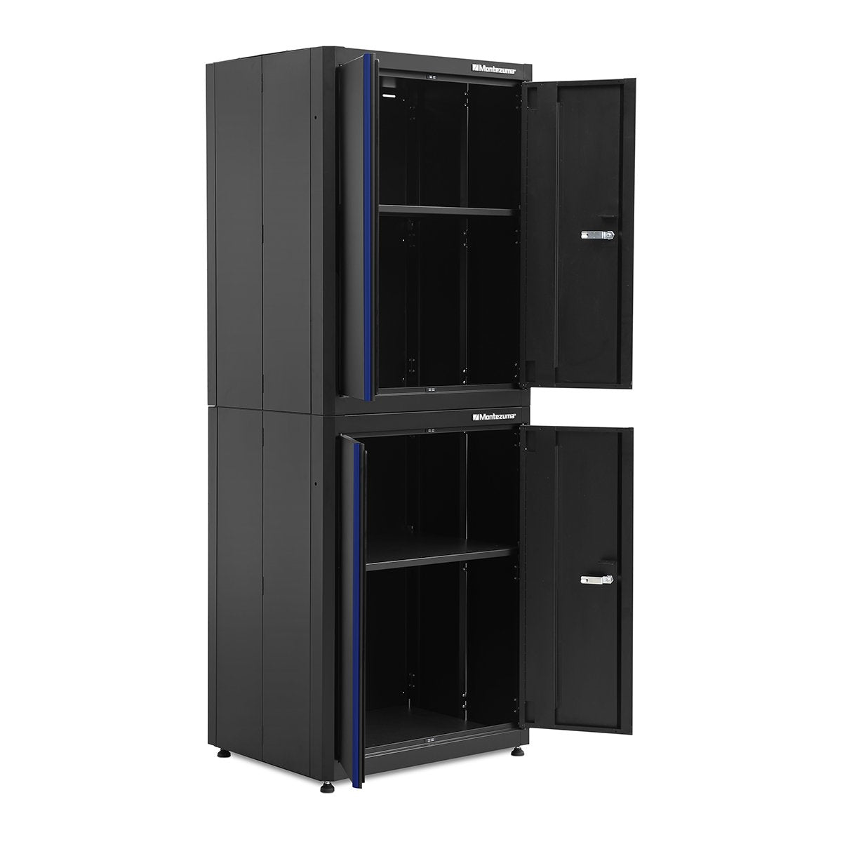 Montezuma 2-Door Stacking Cabinet - garage storage