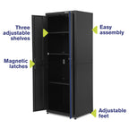 Montezuma 2-Door Tall Cabinet - garage storage