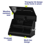 Montezuma 23 x 14 in. Steel Triangle™ Toolbox - triangles