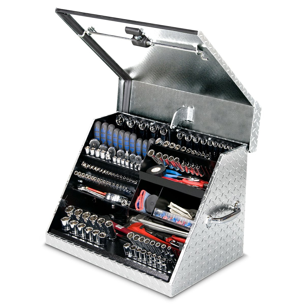 Montezuma 26 x 18 in. Aluminum Triangle™ Toolbox - triangles