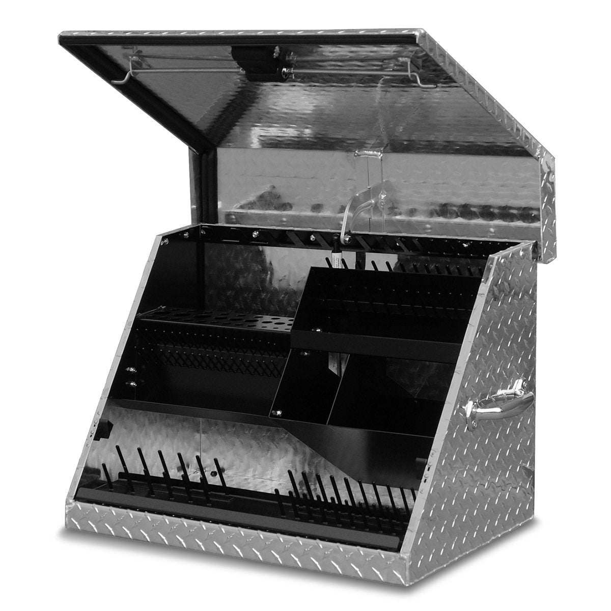 Montezuma 26 x 18 in. Aluminum Triangle™ Toolbox - triangles