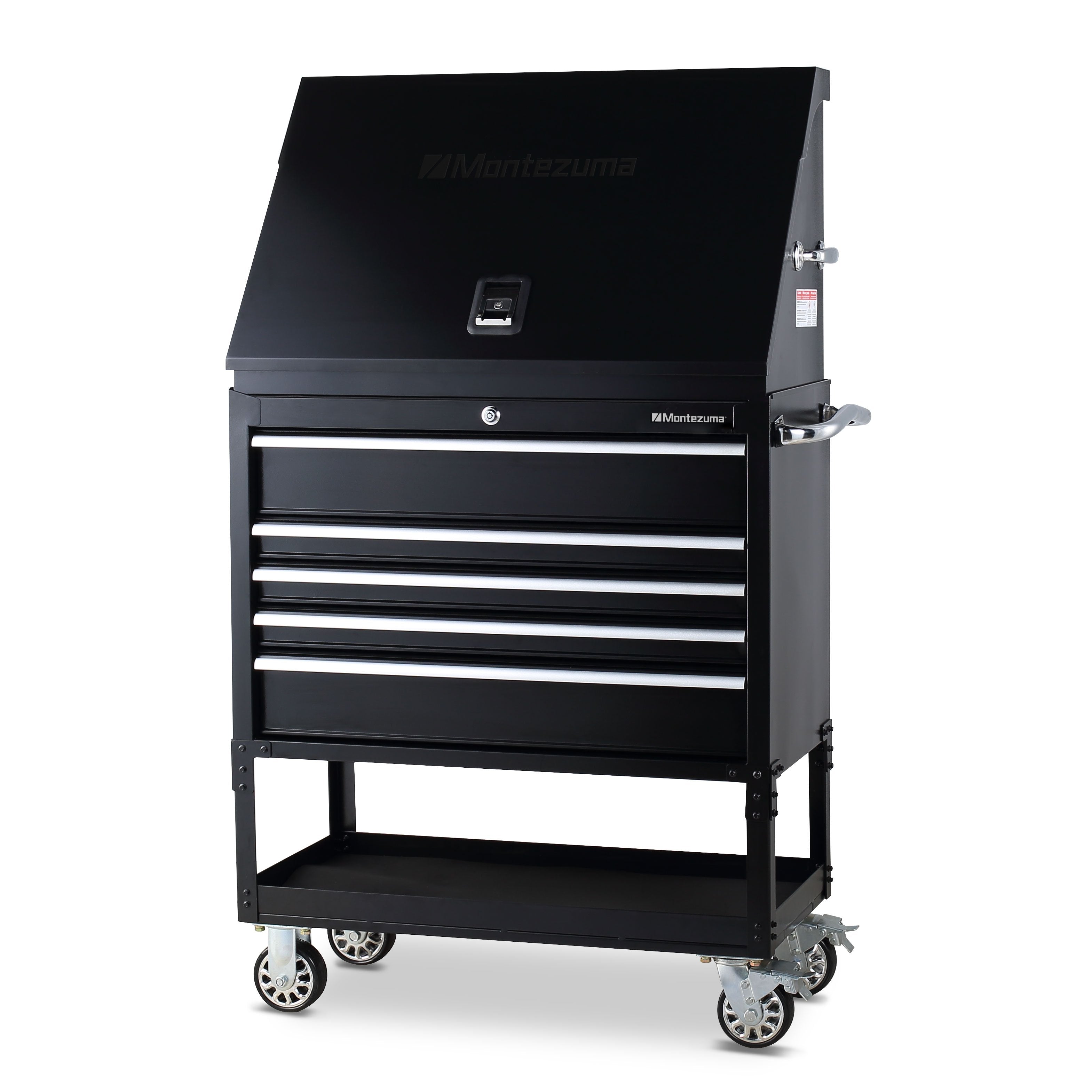 Montezuma 36 in. 5-Drawer Utility Cart - other