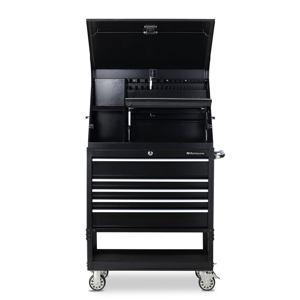 Montezuma 36 in. 5-Drawer Utility Cart - other