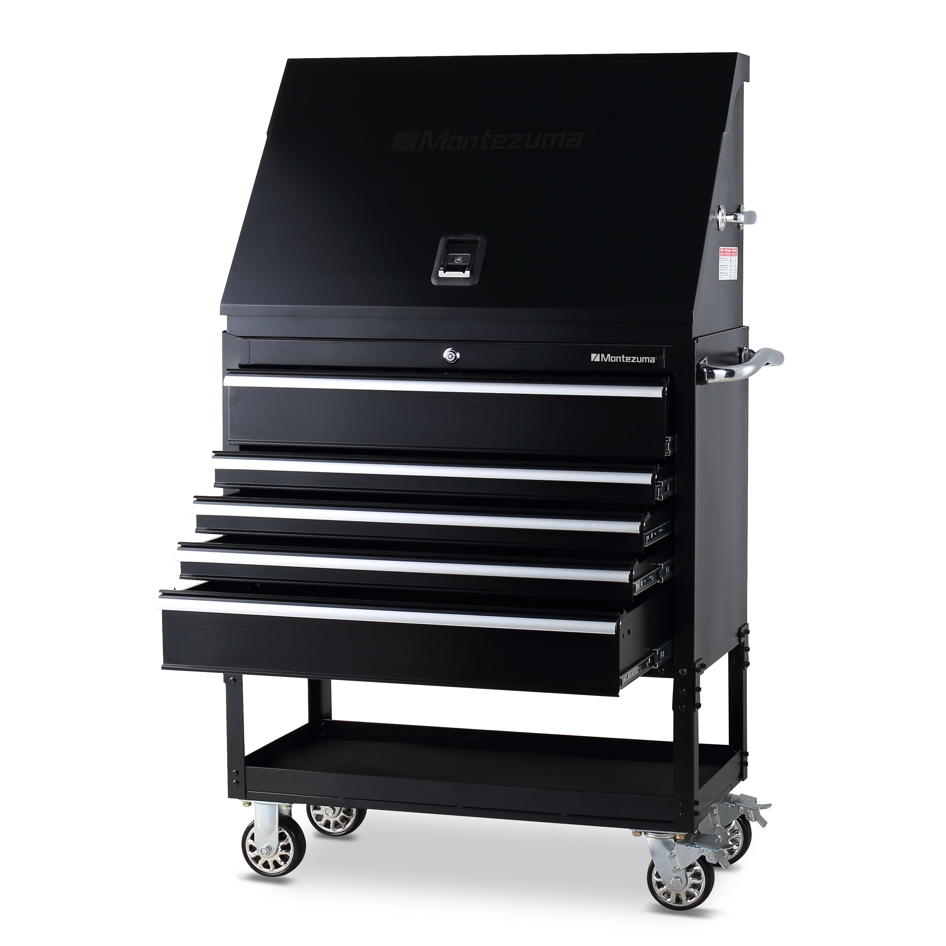 Montezuma 36 in. 5-Drawer Utility Cart - other