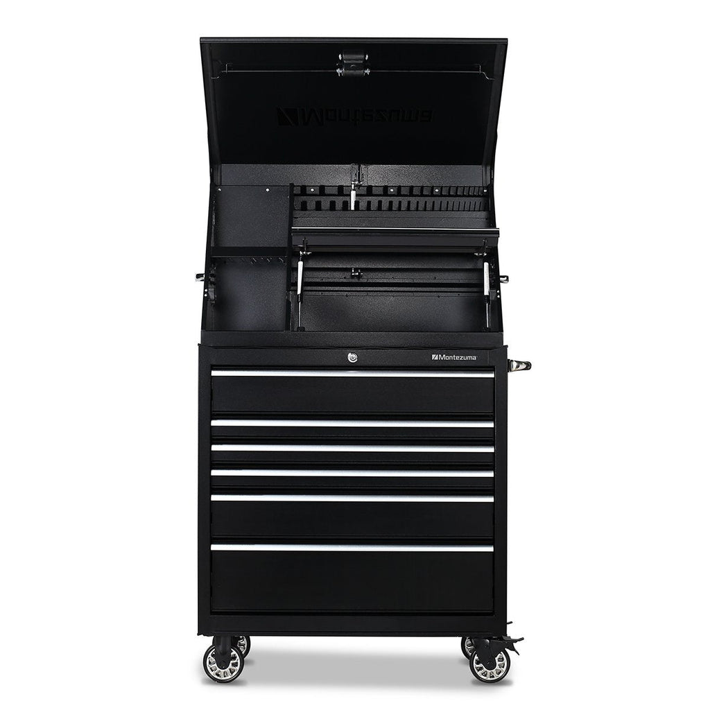 Montezuma 36 x 17 in. Steel Triangle™ Toolbox - triangles